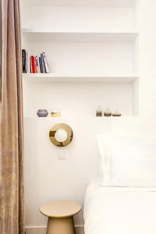 Habitat Parisien - 2Br-2Ba - Ac - Balcony - Opera Apartment